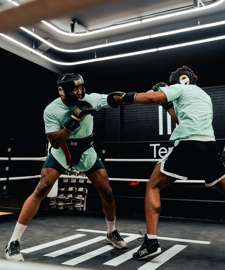 Metal Boxe Deep Waters 2-in-1-Fightshorts - Grün