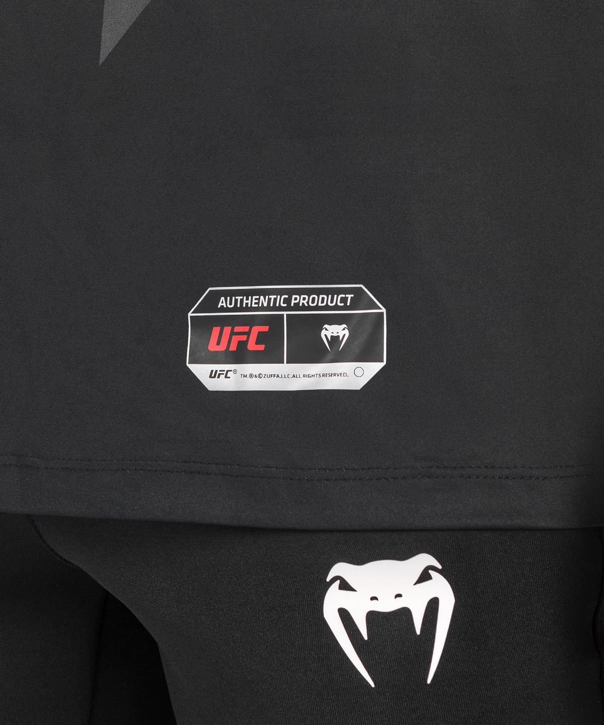 Maglia UFC Venum Authentic Fight Night 2.0 Uomo - Nero