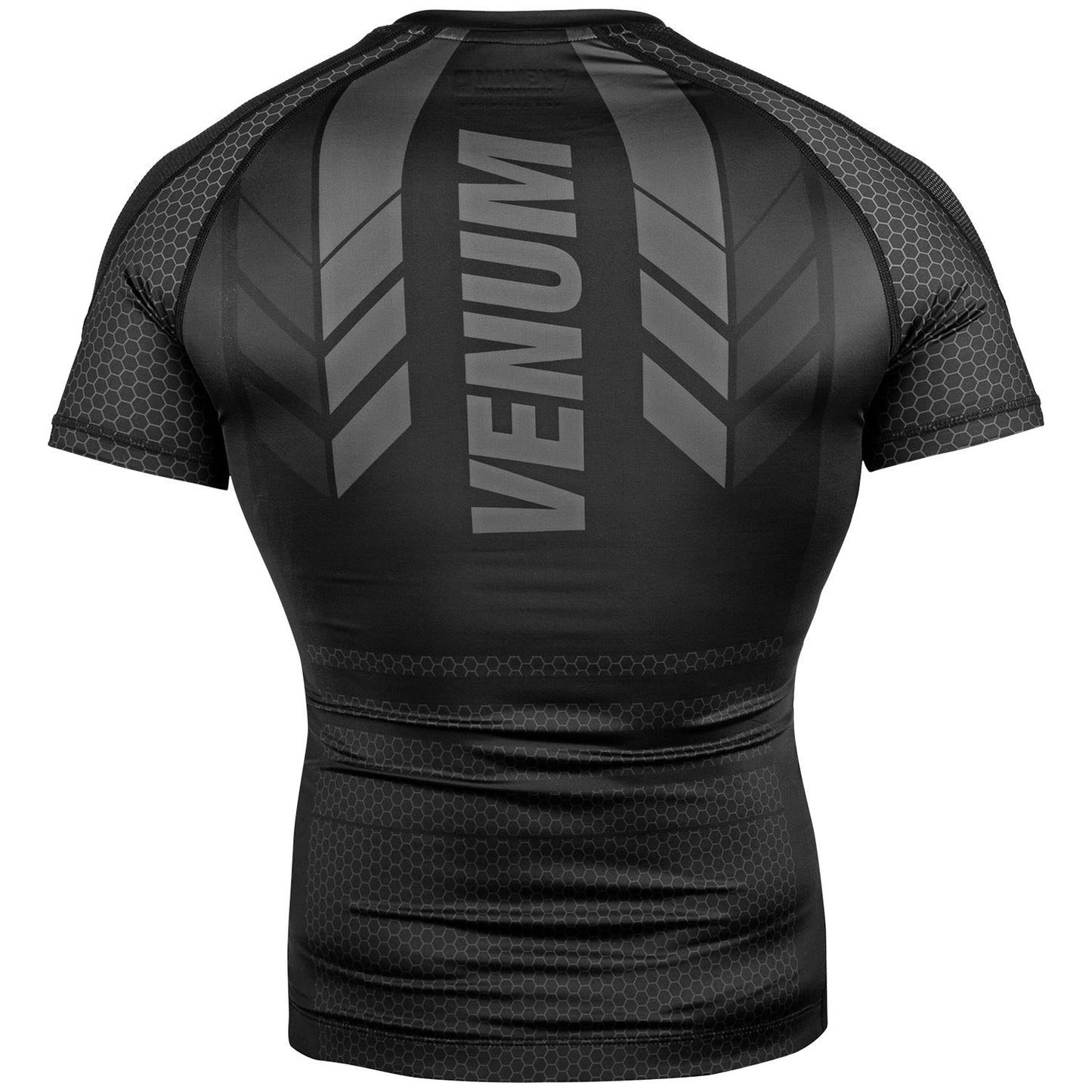 Venum Technical 2.0 Rashguard - Kurzarm - Schwarz/Schwarz