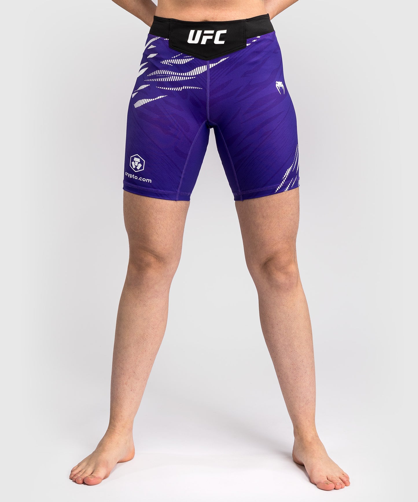 Short de compression pour Femmes UFC Fusion by Venum Authentic Fight Night - Coupe Longue - Violet