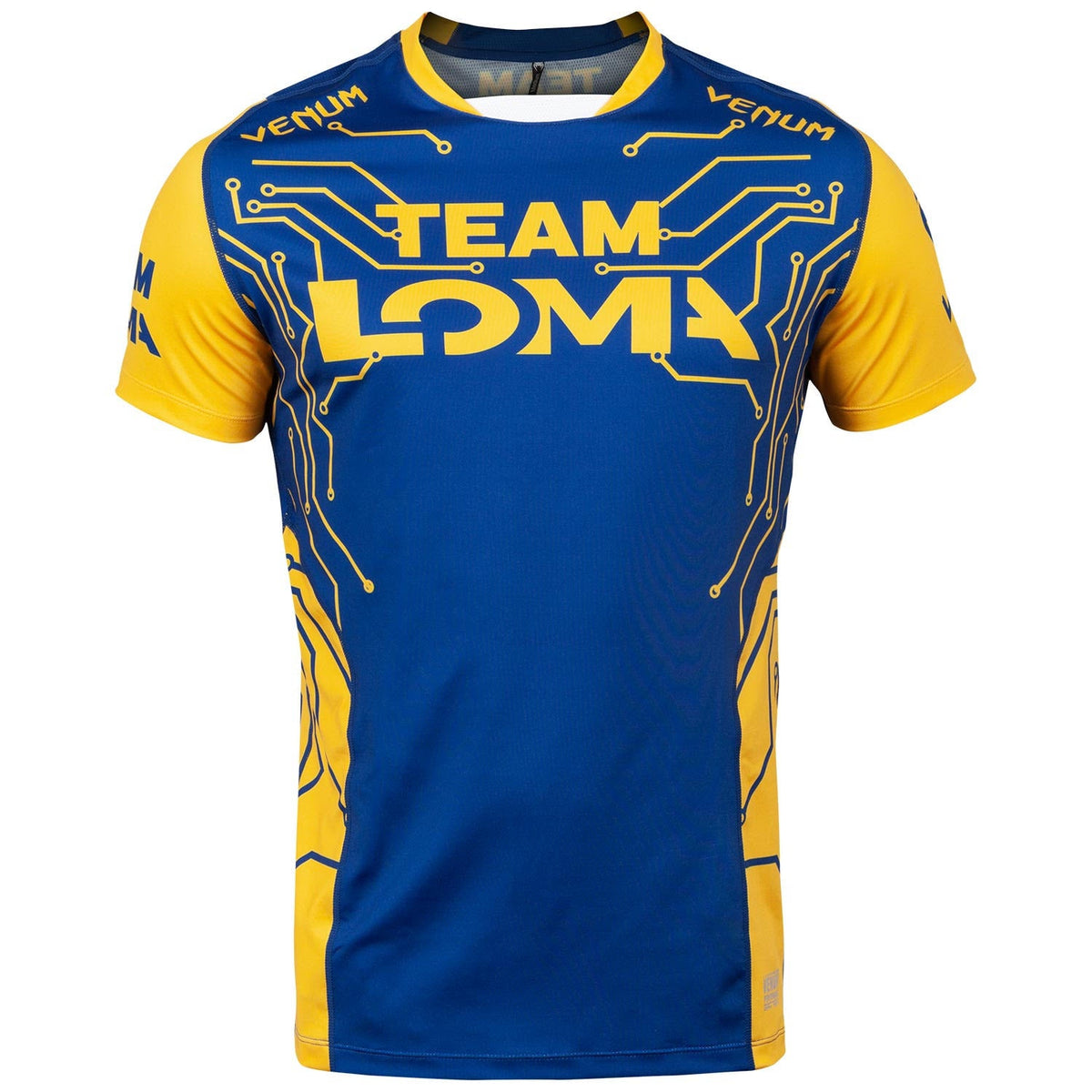 T-shirt Dry Tech Venum Loma Fight - Bleu/Jaune