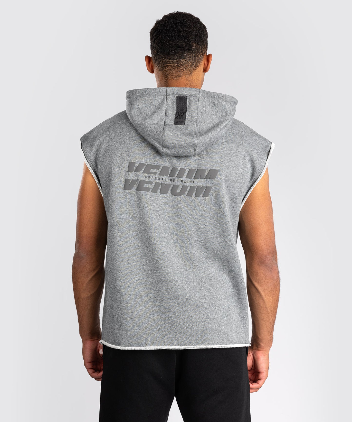 Sweat à Capuche Sans Manches Venum Divide - Gris Chiné