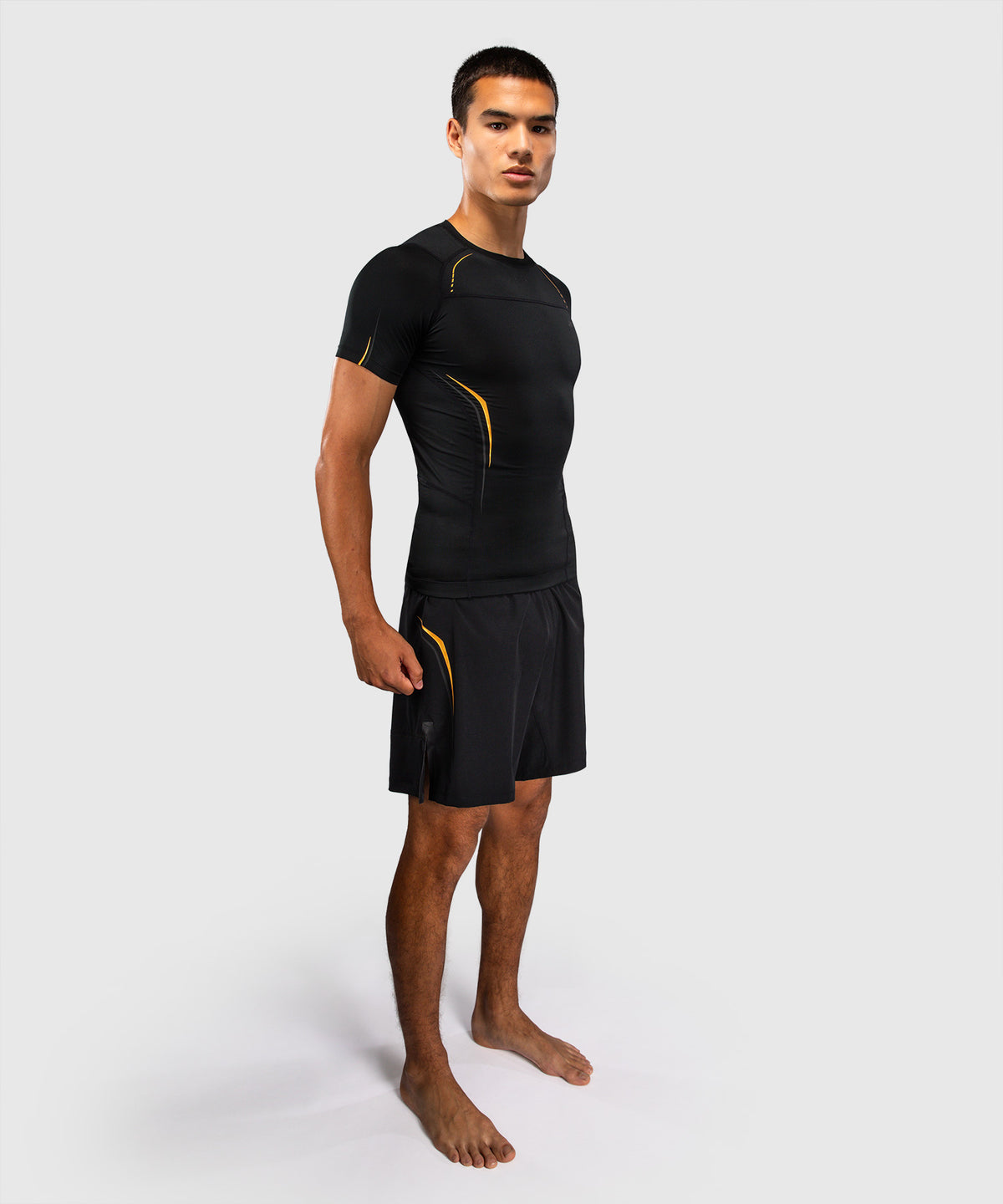 Rashguard à Manches Courtes Venum G-Core - Noir/Or