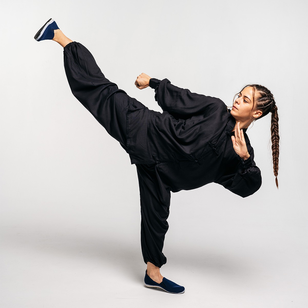 FUJIMAE Training Anzug – Schwarz