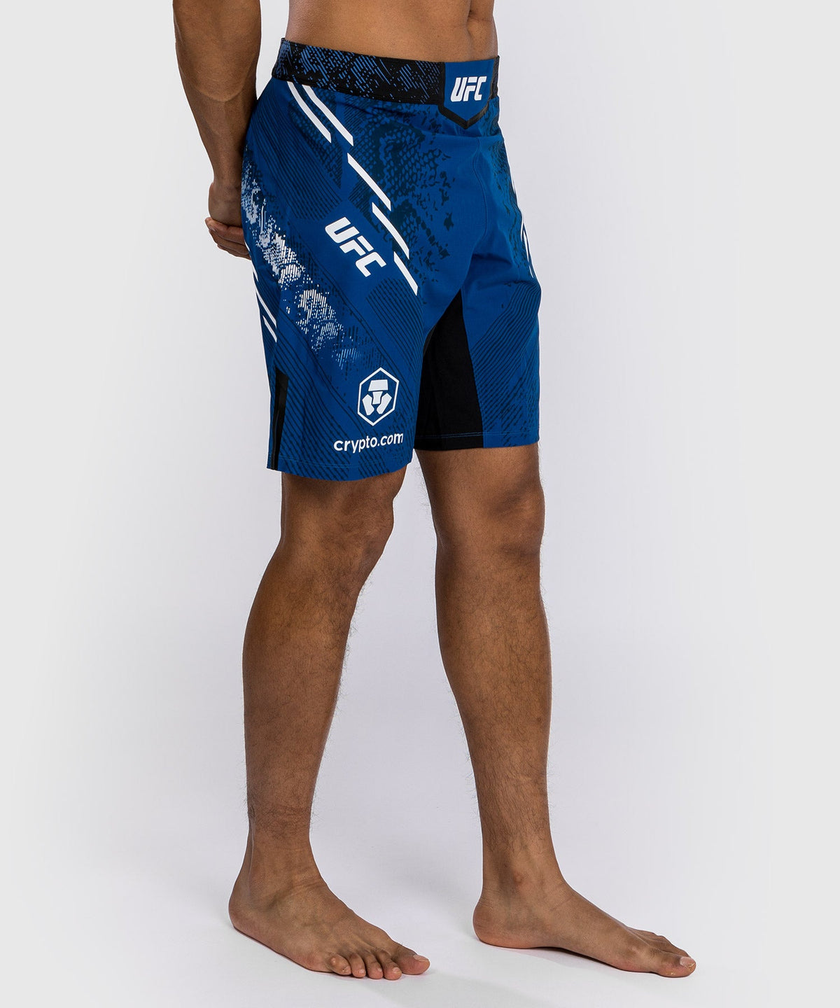 UFC Adrenaline by Venum Authentic Fight Night Herren Lang geschnittene Kampfshorts - Blau