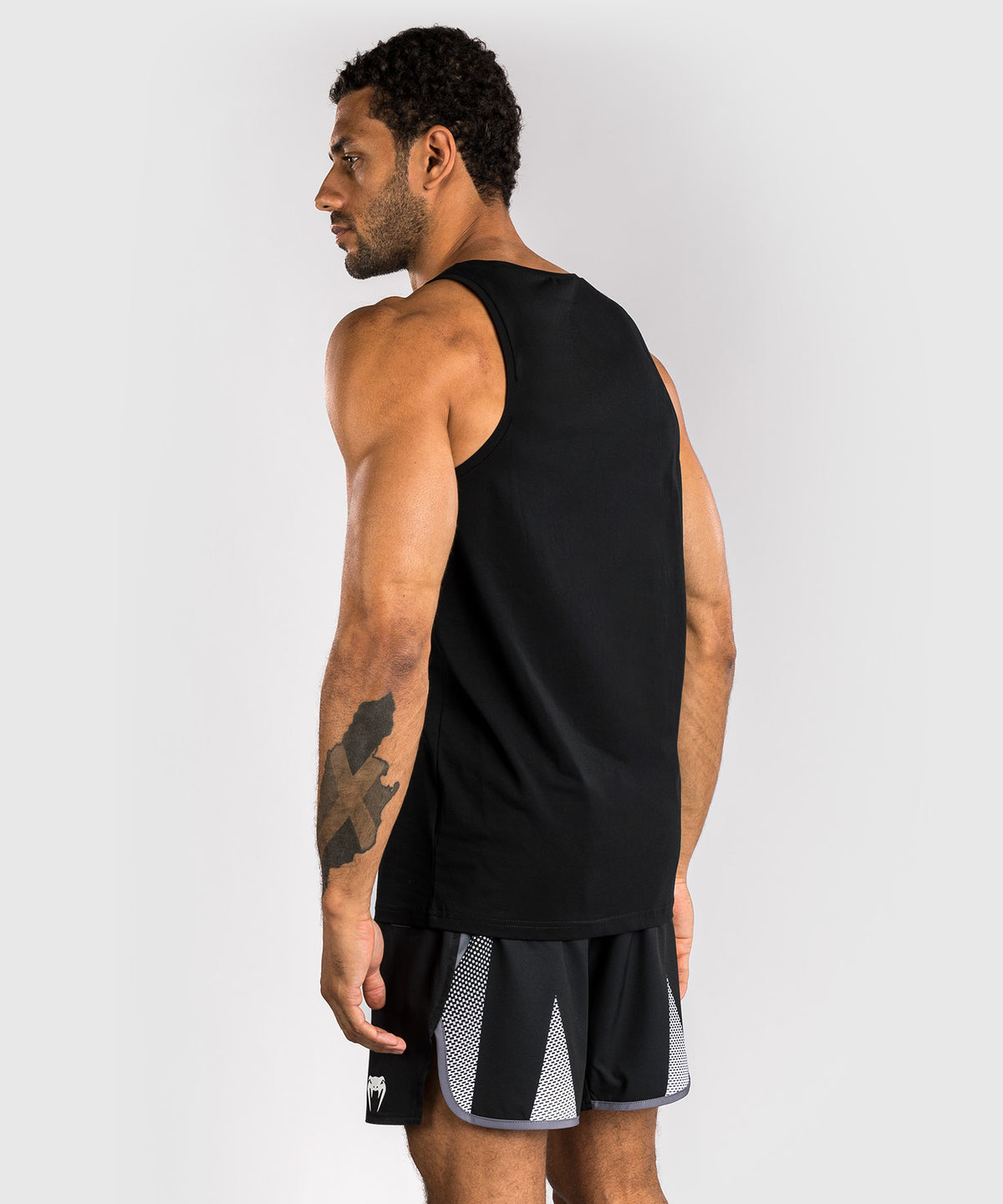 Venum Adrenaline Tank Top - Black/Silver Grey