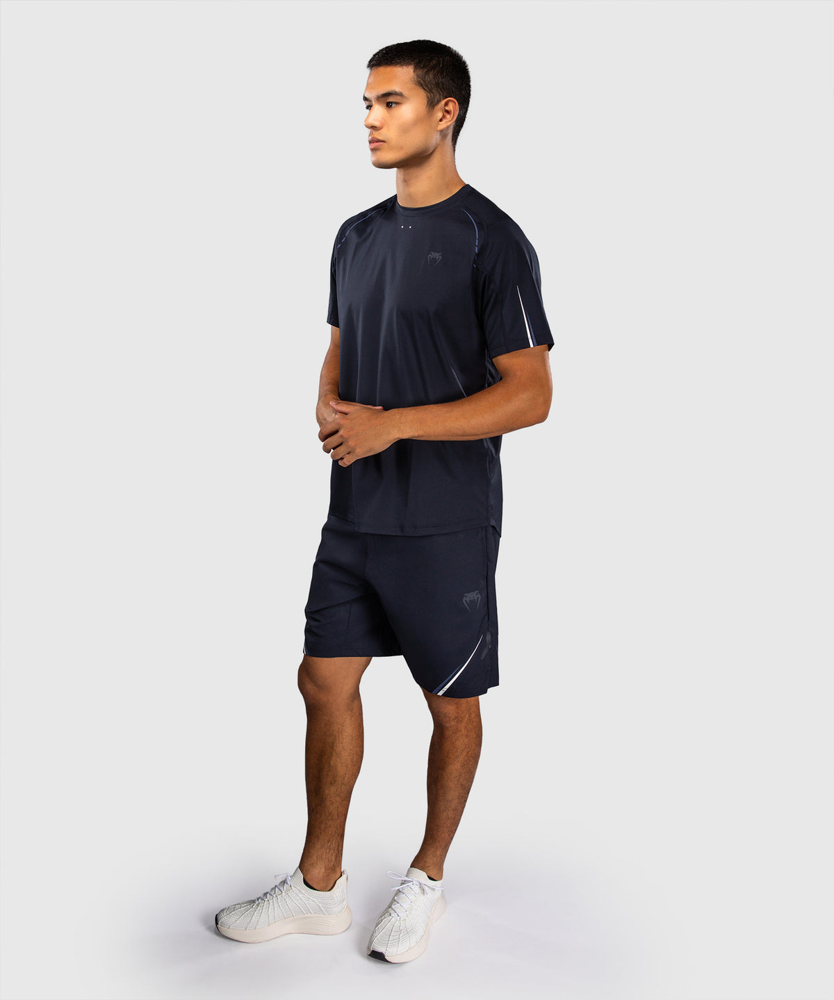 T-shirt Dry Tech Venum G-Core - Bleu Marine/Blanc