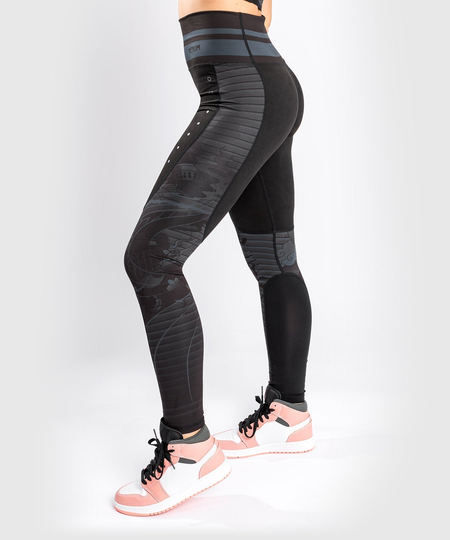 Venum YKZ21 Leggings - Schwarz/Schwarz