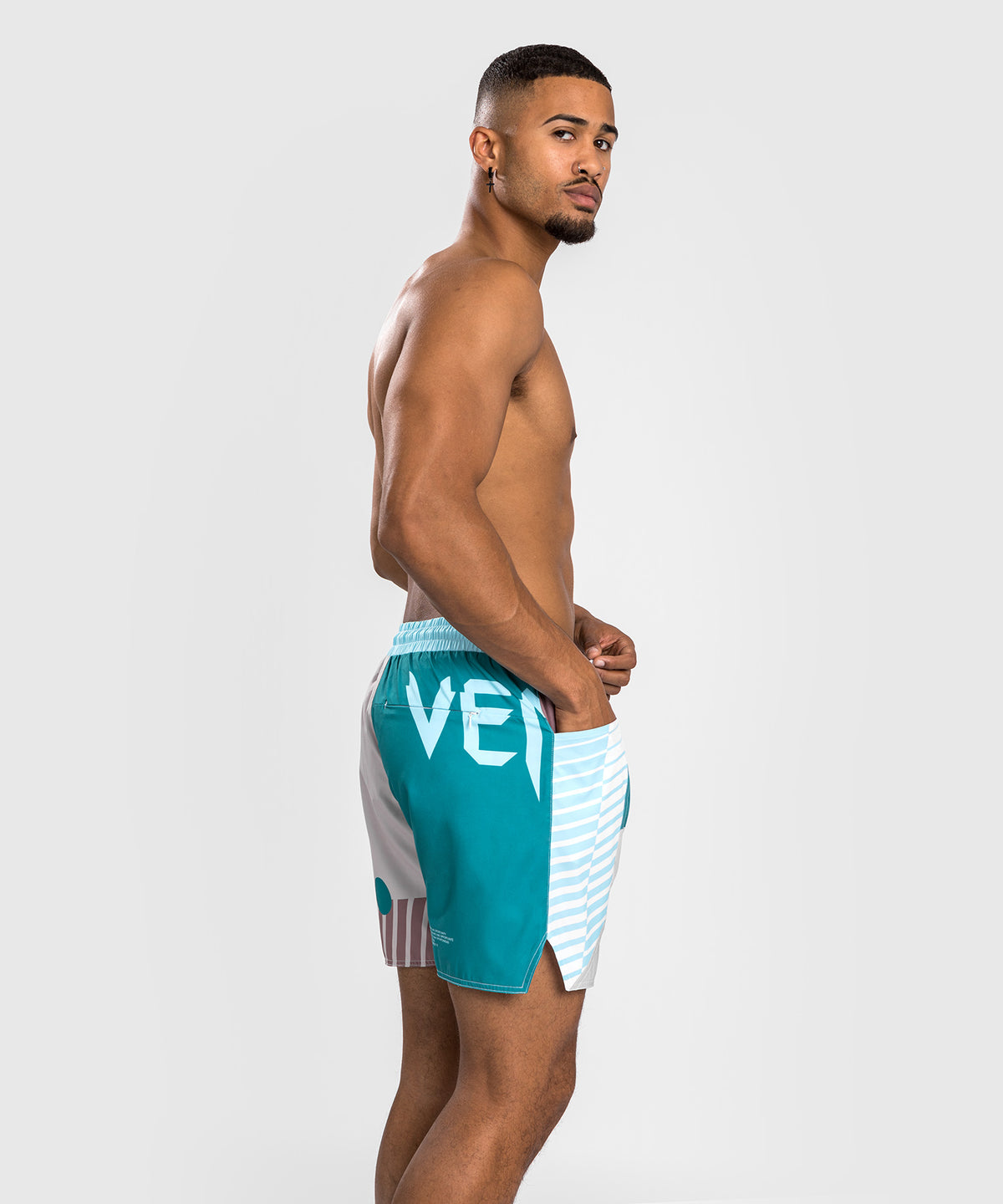 Venum Summer 88 Boardshort - Clearwater/Mozaic Blue