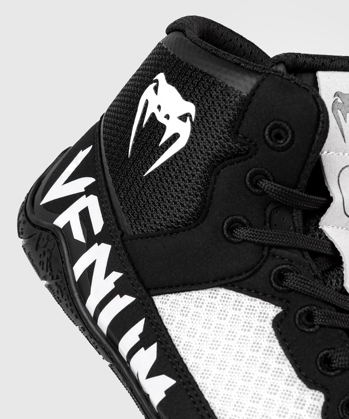 Venum Elite Scarpe da wrestling - Nero/Bianco