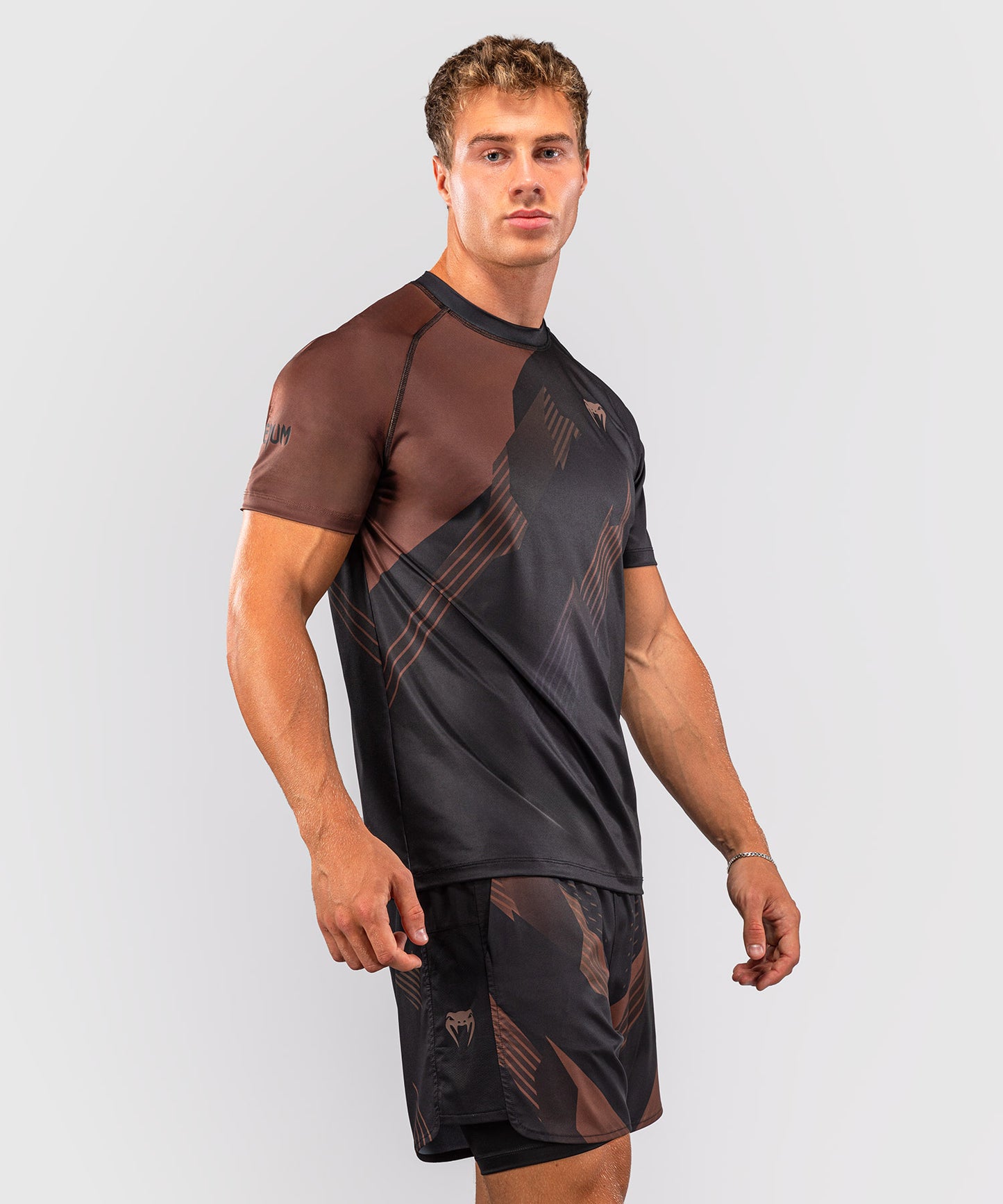 T-shirt Dry Tech Venum No-Gi 6.0 - Noir/Marron