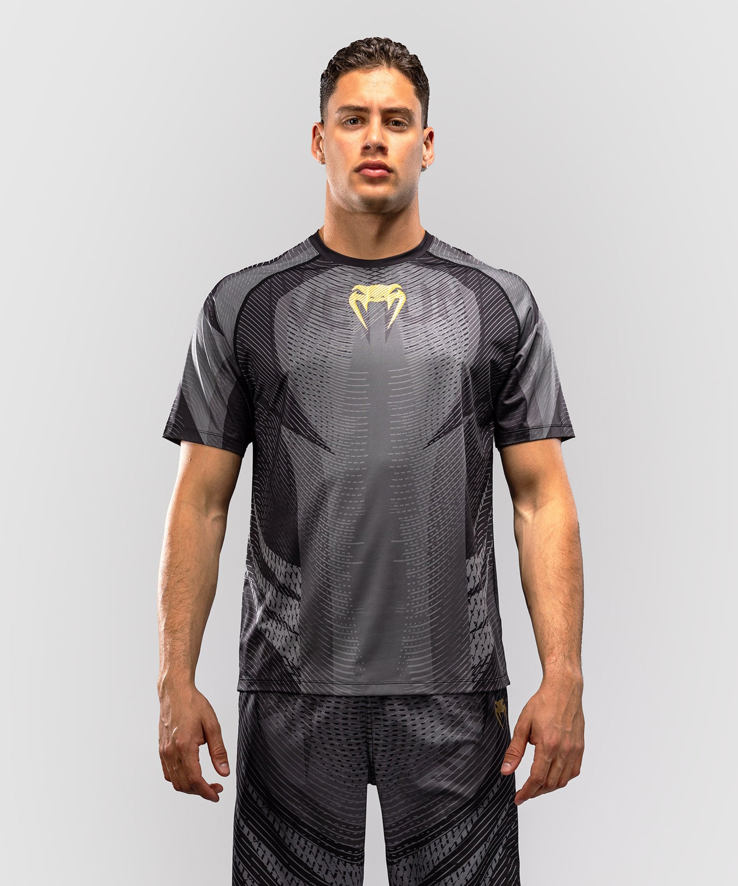 Venum Galactic 3.0 Dry Tech T-Shirt - Black/Gold