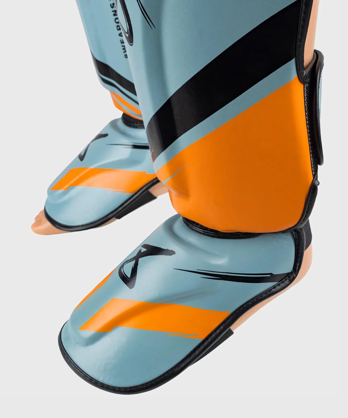 8 Weapons Shift Schienbeinschoner - Blau/Schwarz/Orange