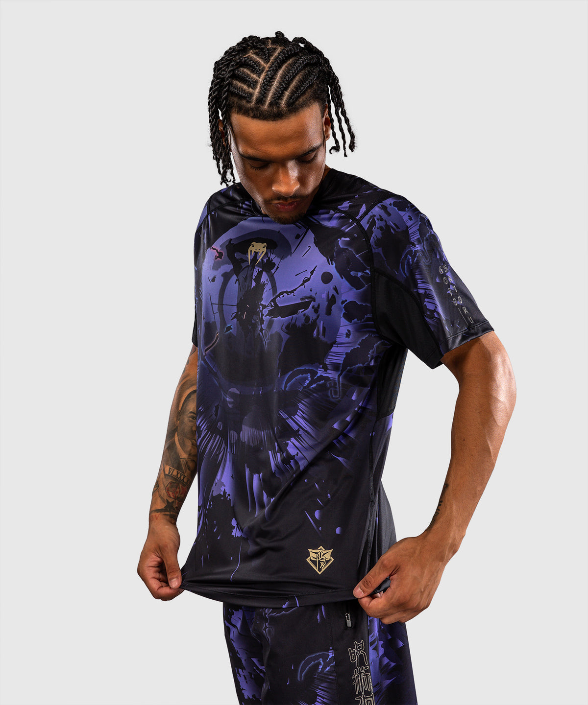 Jujutsu Kaisen x Venum Gojo Camiseta Dry Tech – Morado