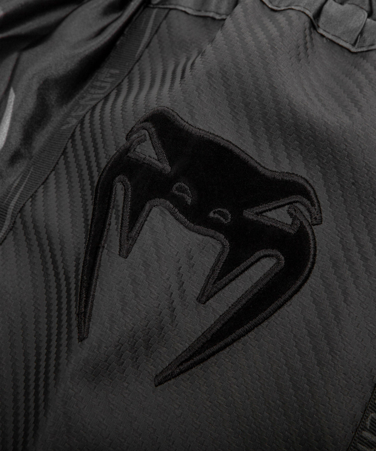 Venum Devil Muay Thai Shorts - Schwarz/Schwarz