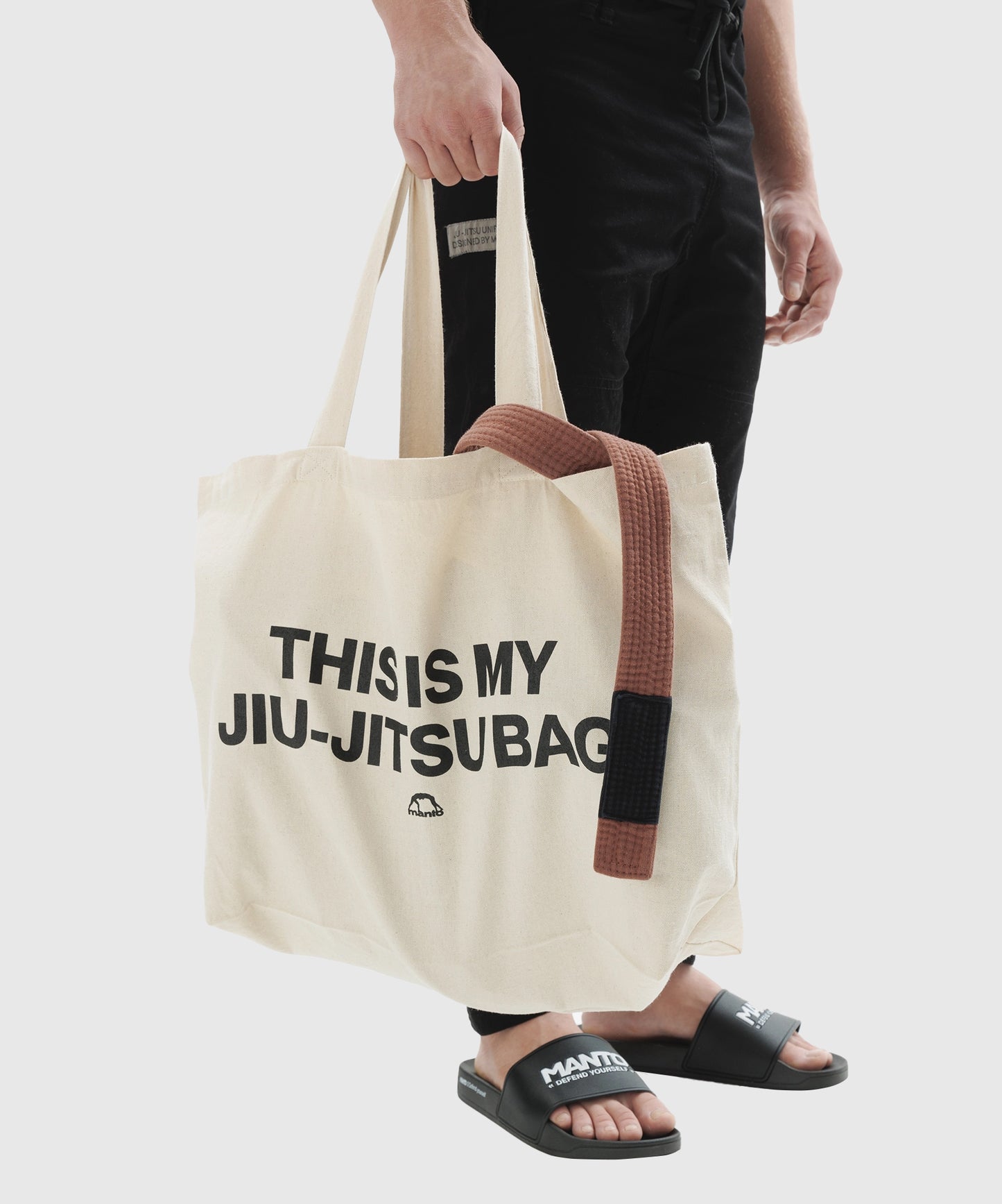 Manto Jiu-Jitsu Bag Tote Bag - Beige