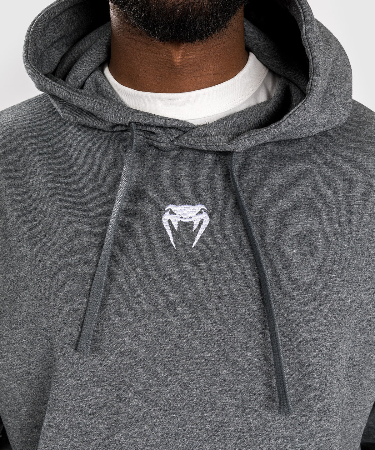 Venum Vortex XL Lite Herren Hoodie - Dunkel Heather Grau
