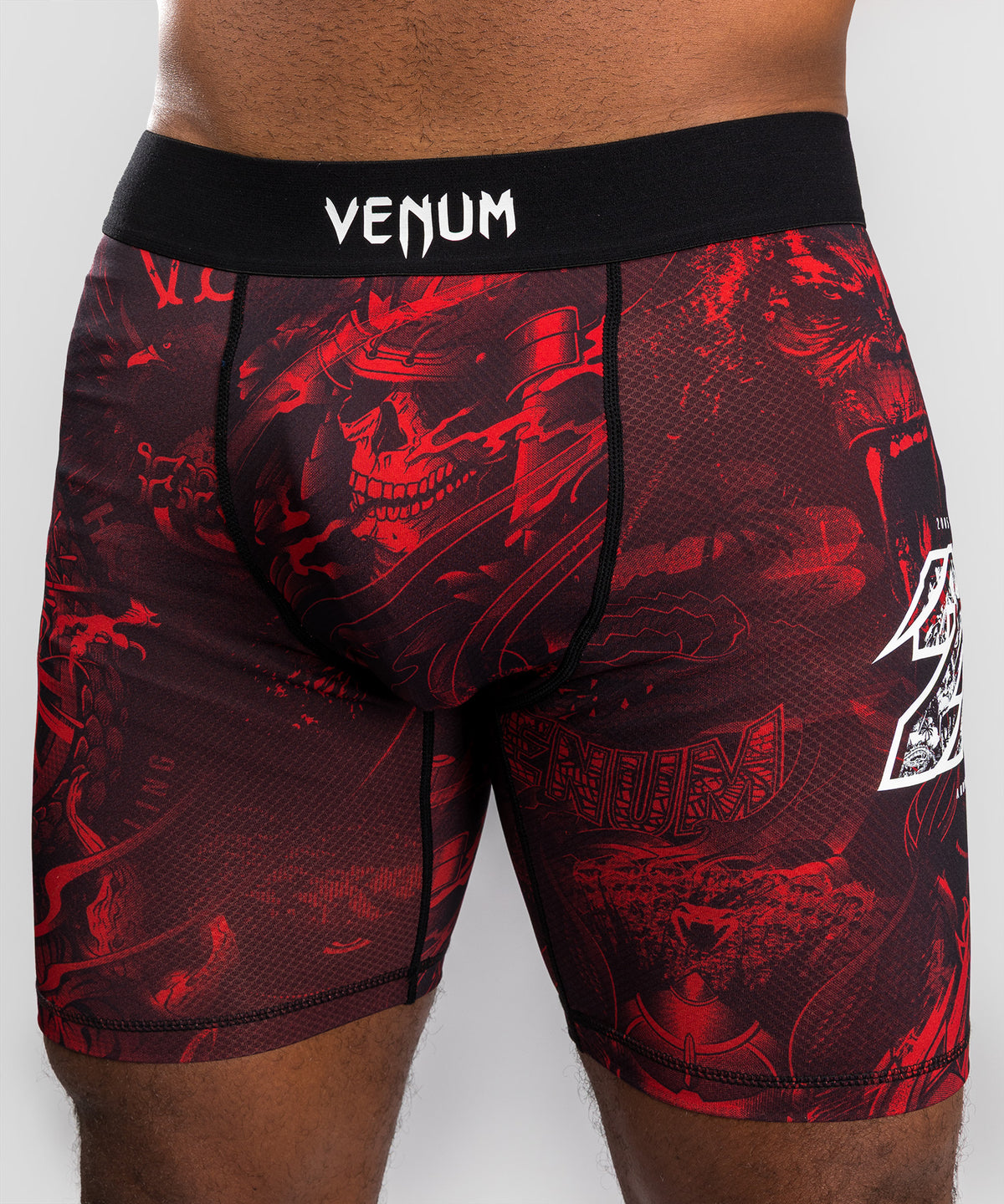 Venum 20th Anniversary Vale Tudo Shorts - Black/Red