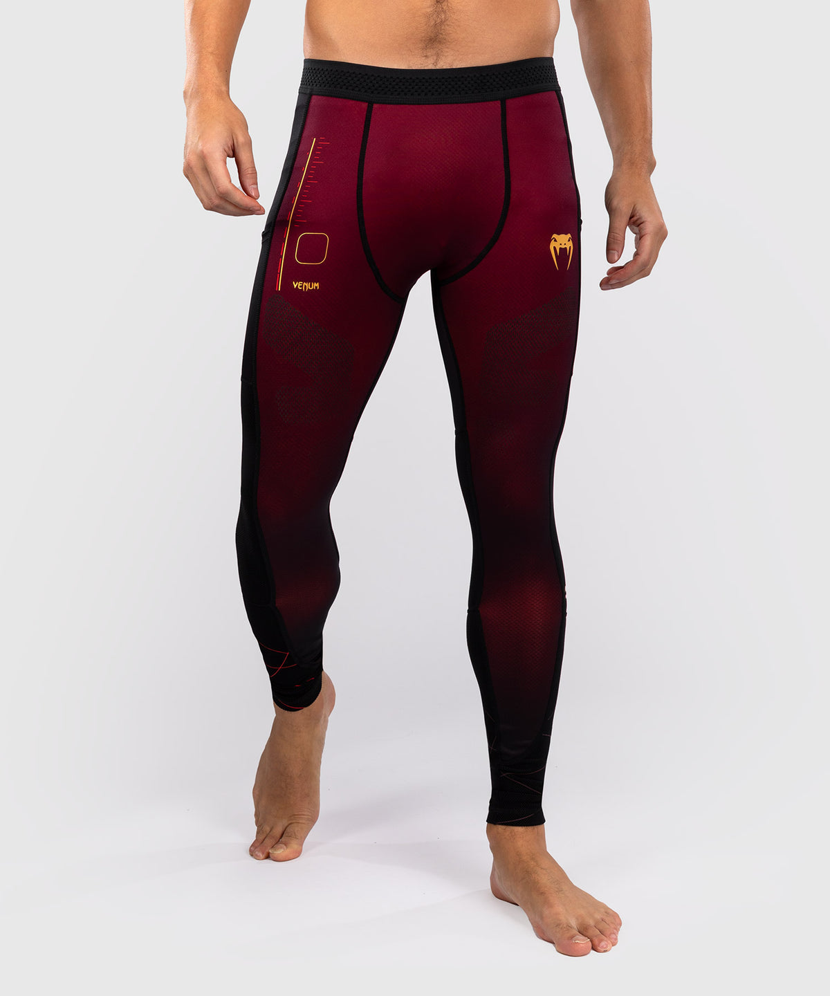 Venum Tactical XT Spats - negro/borgoña/oro