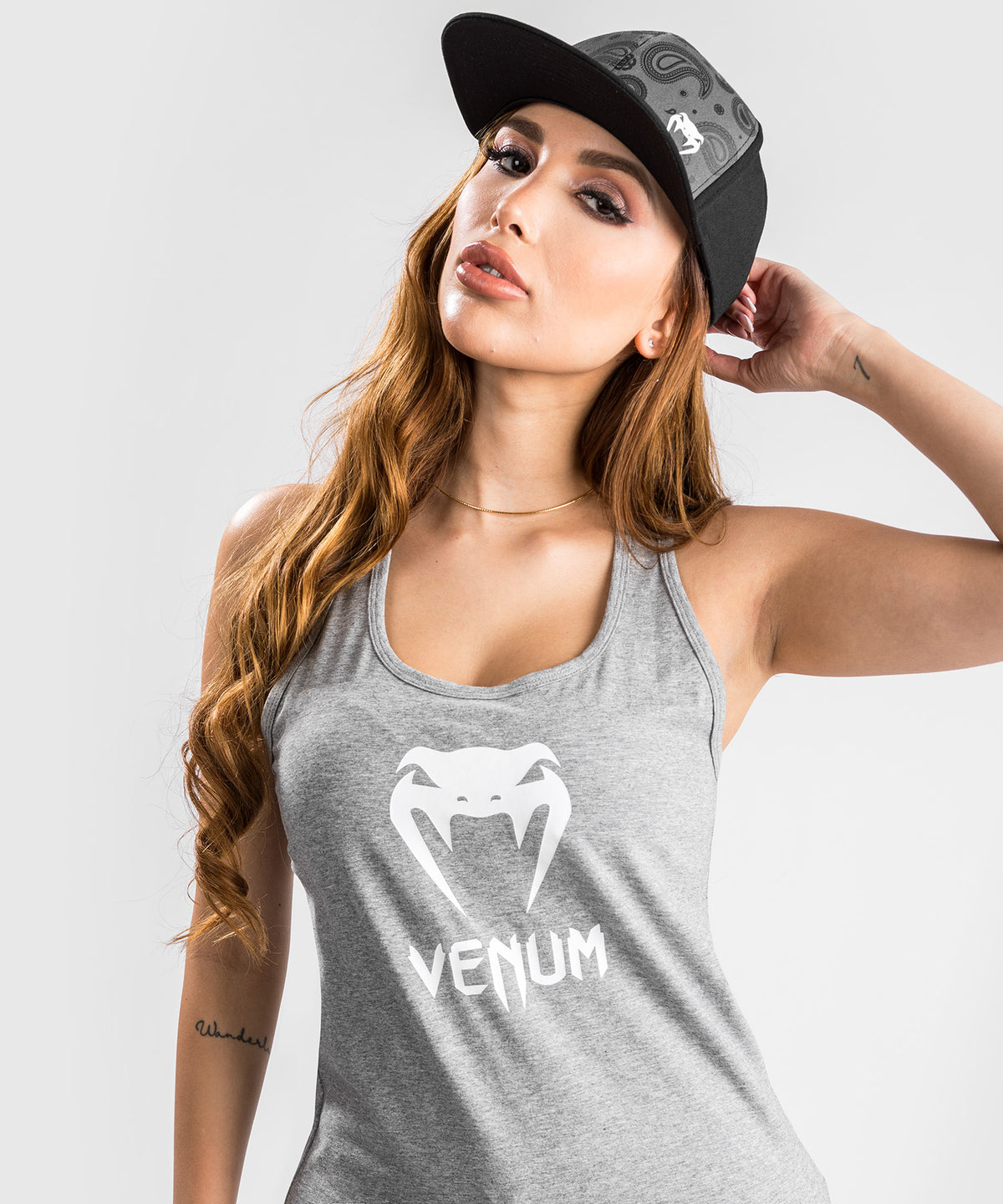 Venum Classic Tank Top – Für Frauen - Hellgrau Meliert