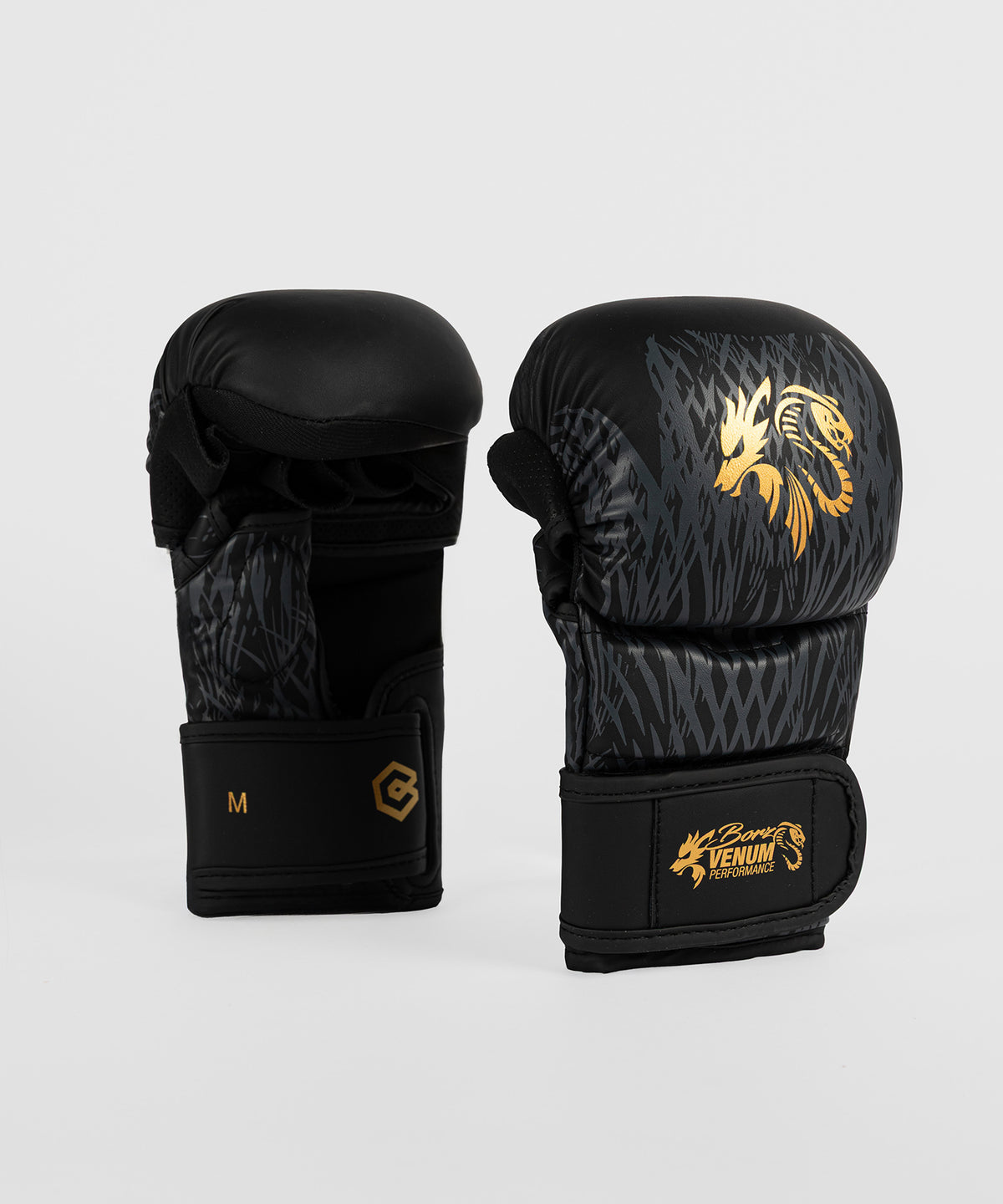 Gants de sparring Venum x Chimaev - Noir/Or