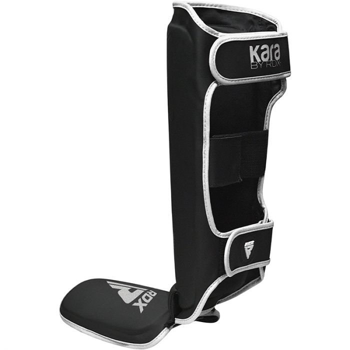 RDX F6 Kara Shin Guards - Black/White