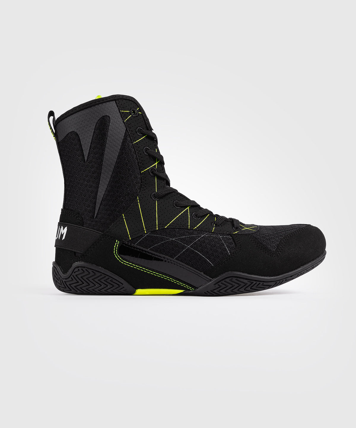 Venum Training Camp 4.0 Elite Boxing Schuhe - Schwarz/Neon Grün