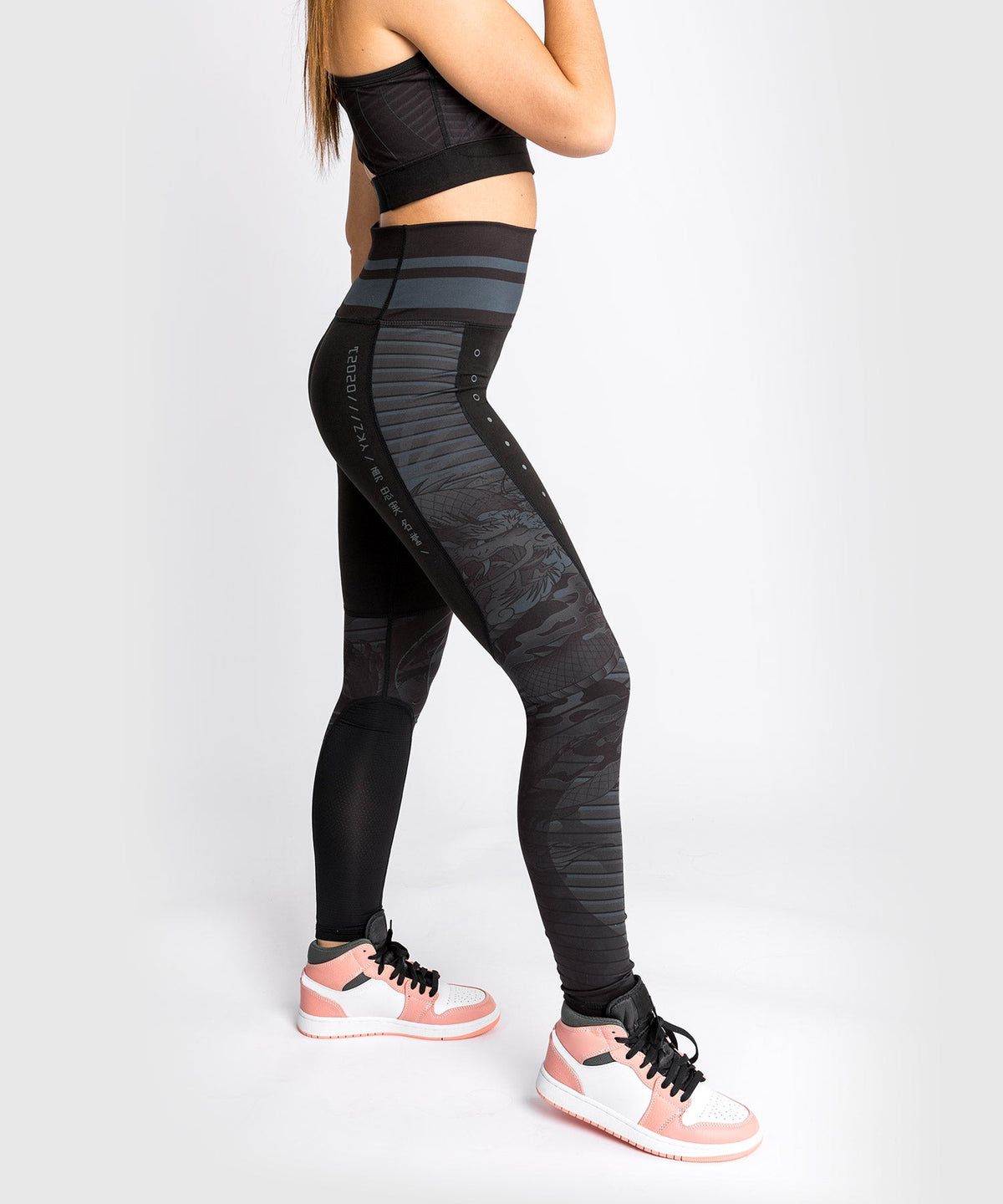 Venum YKZ21 Leggings - Schwarz/Schwarz