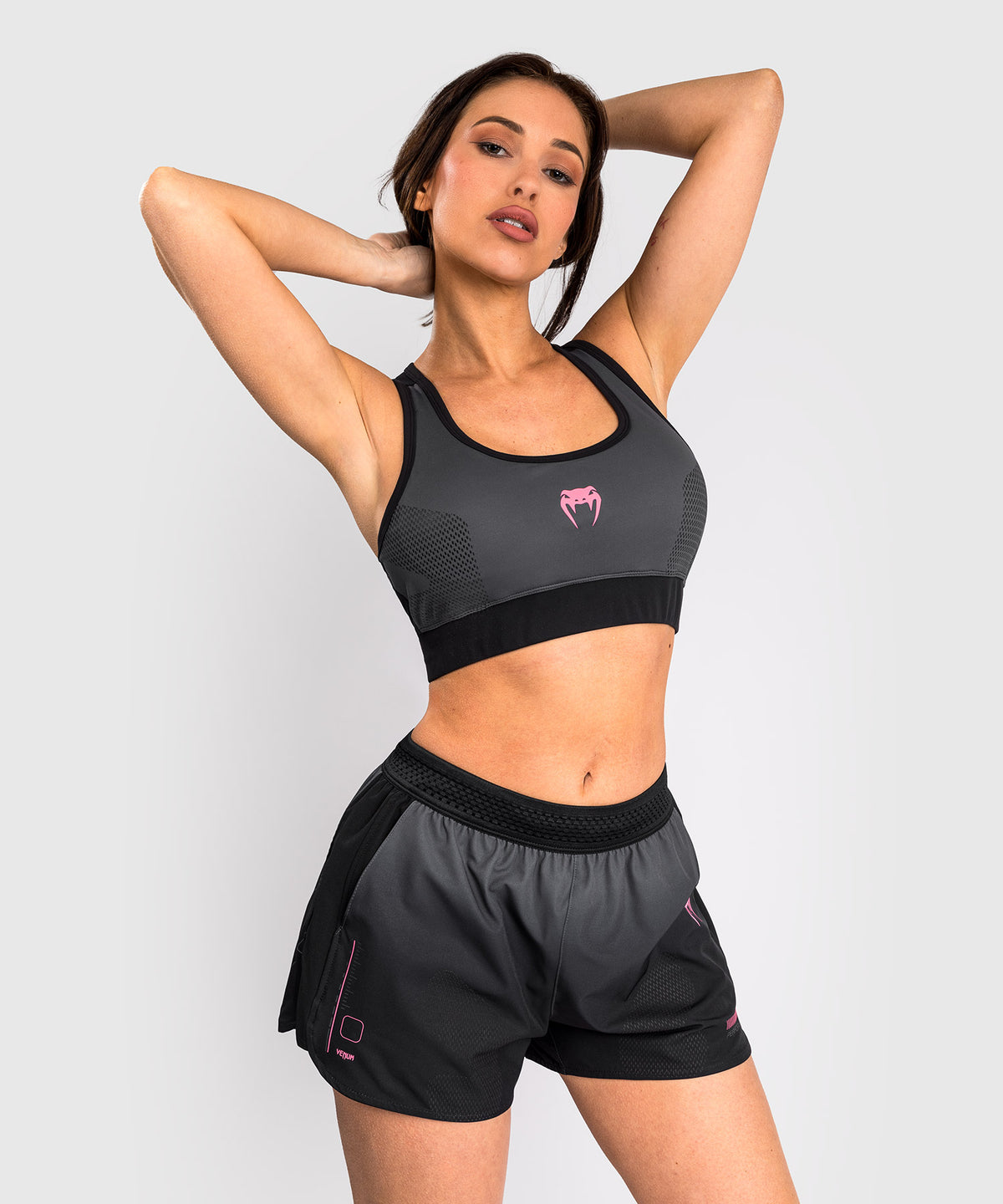 Venum Tactical XT Sports bra - Black/Storm Grey