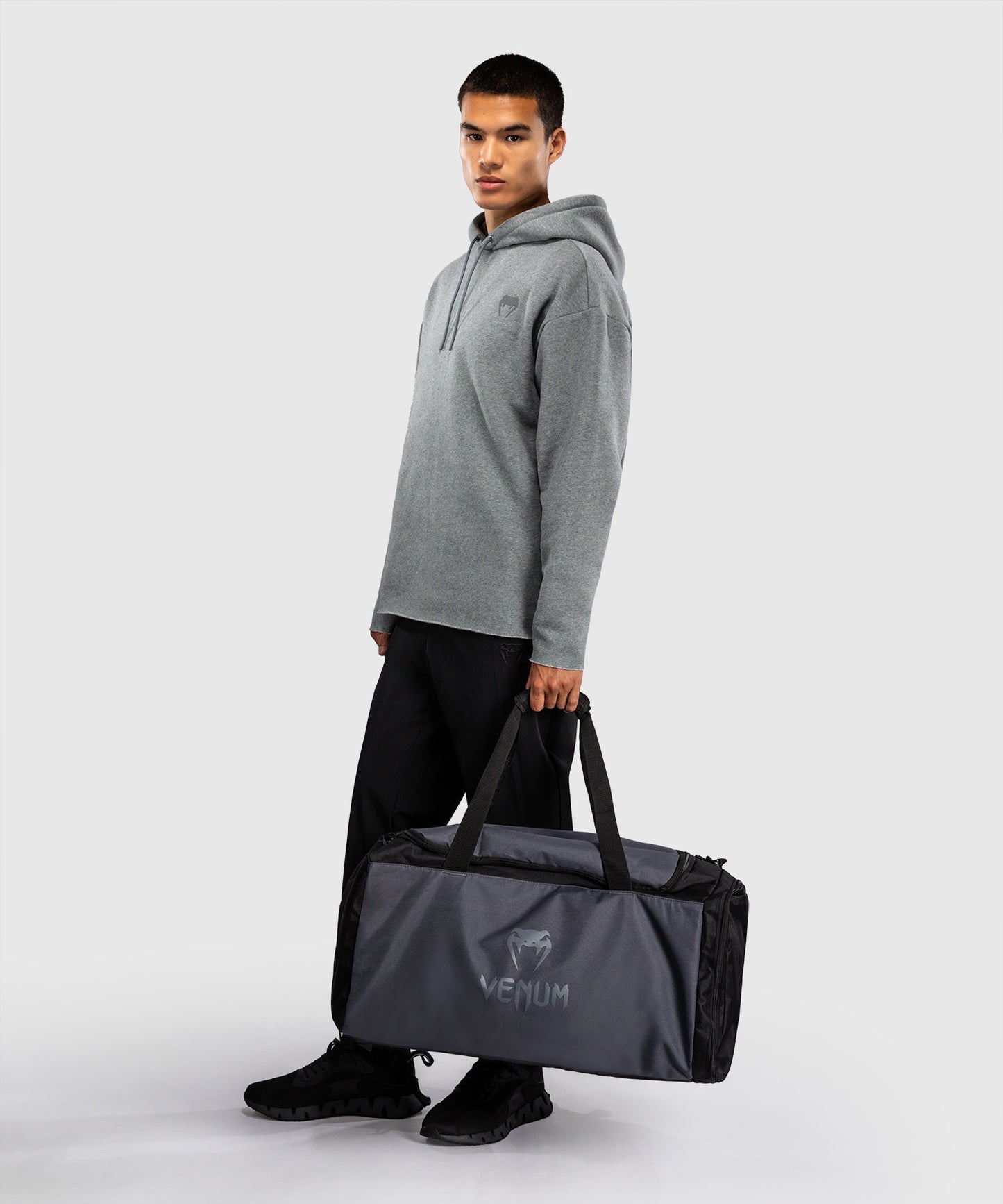 Venum Essential Sports Bags (61L) - Grey/Black