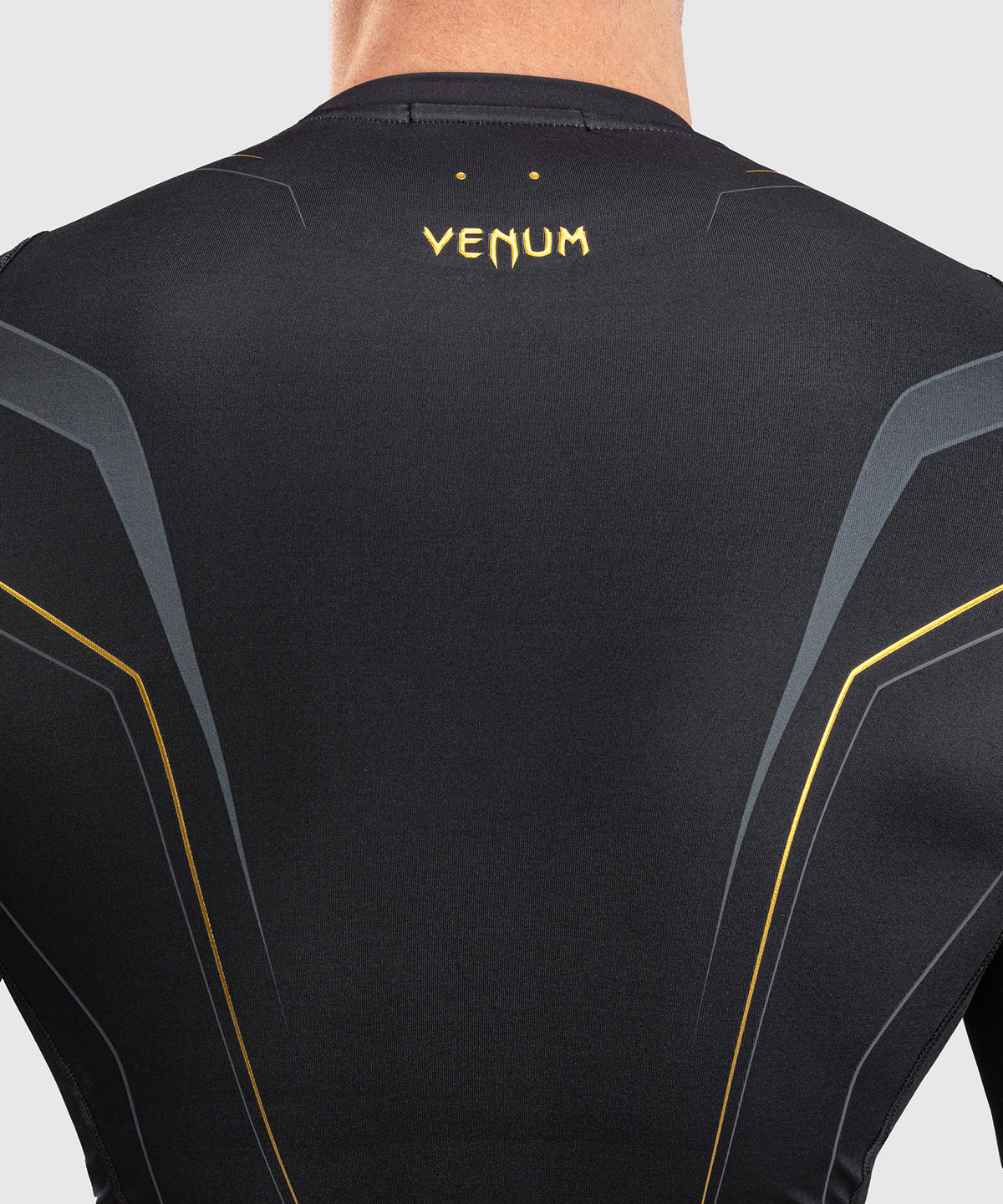 Rashguard à Manches Longues Venum Streamline – Noir/Or
