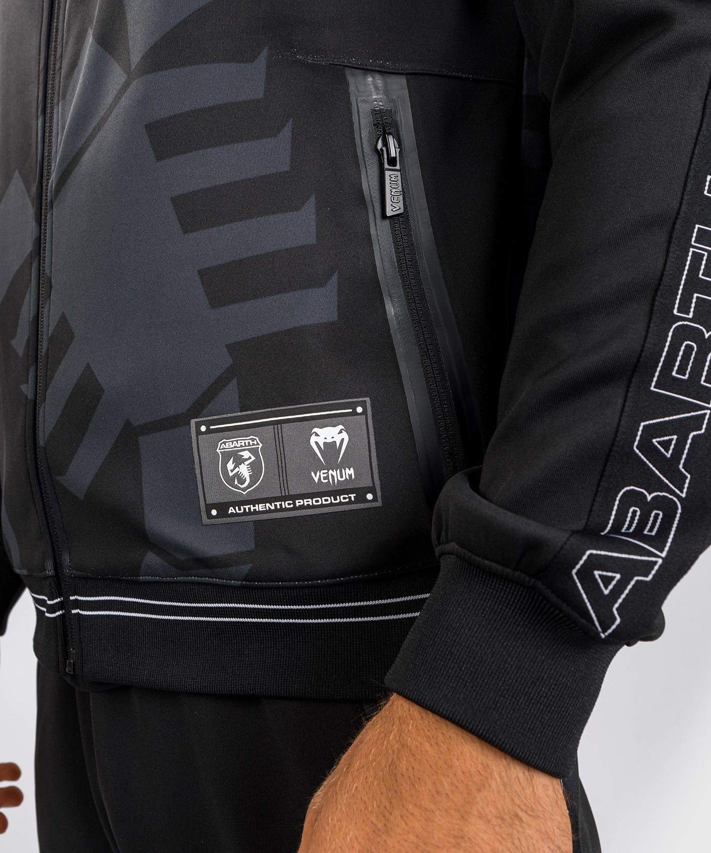 Venum Abarth #1 Zipped Jacket - Black