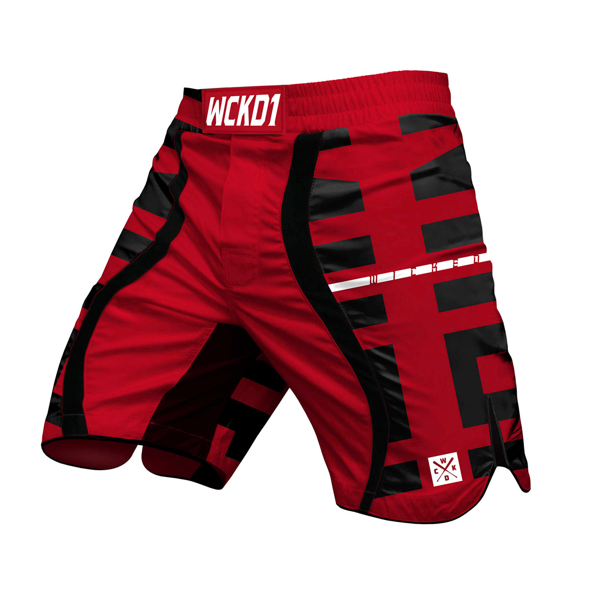 Wicked OneEager Klaz Fightshorts - Rosso