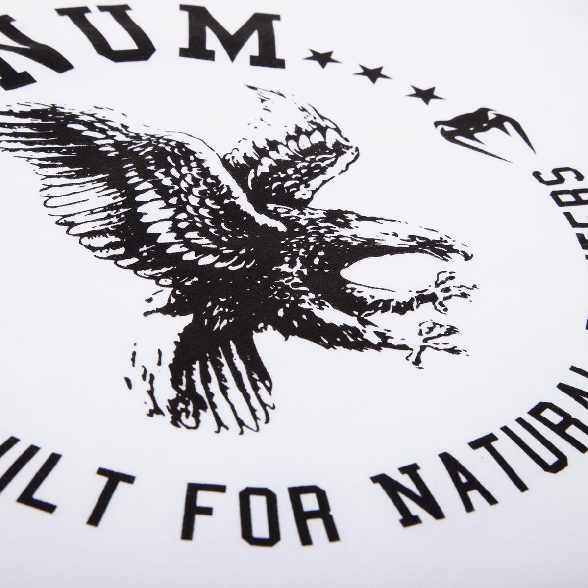 T-shirt Venum Natural Fighters Eagle - Blanc