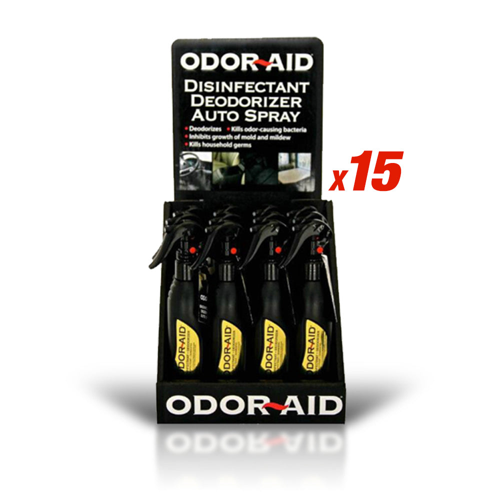 Pack 15 x Spray Odor Aid 210 ml – Nero