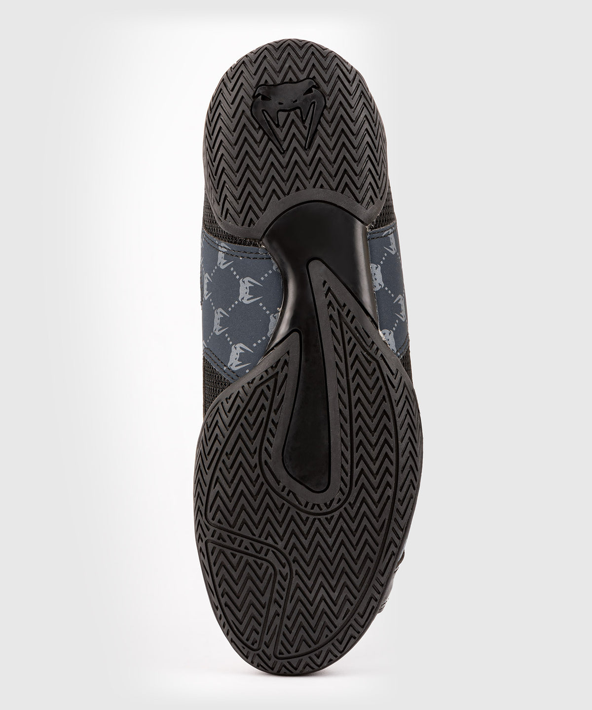 Chaussures de Boxe Venum Elite Evo Monogram - Noir/Bleu Marine