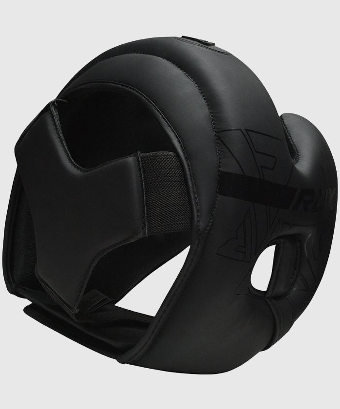 RDX F6 Kara Boxhelm - Schwarz/Schwarz