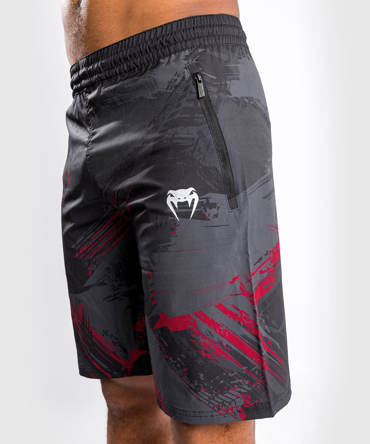 Venum Authentic Fight Week 2.0 UFC Training Shorts - Schwarz/Rot