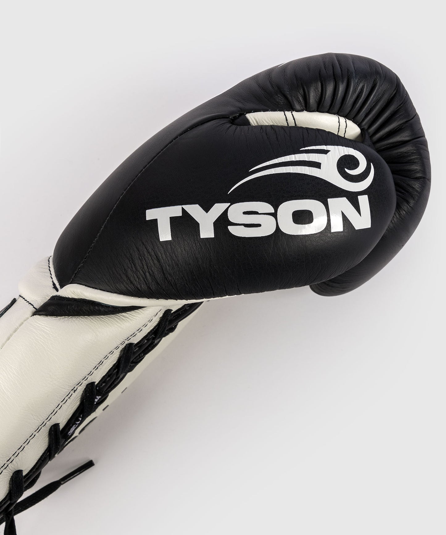 Venum Giant 2.0 Mike Tyson Pro Guanti da boxe con Lacci - Nero Profondo/Bianco Ottico