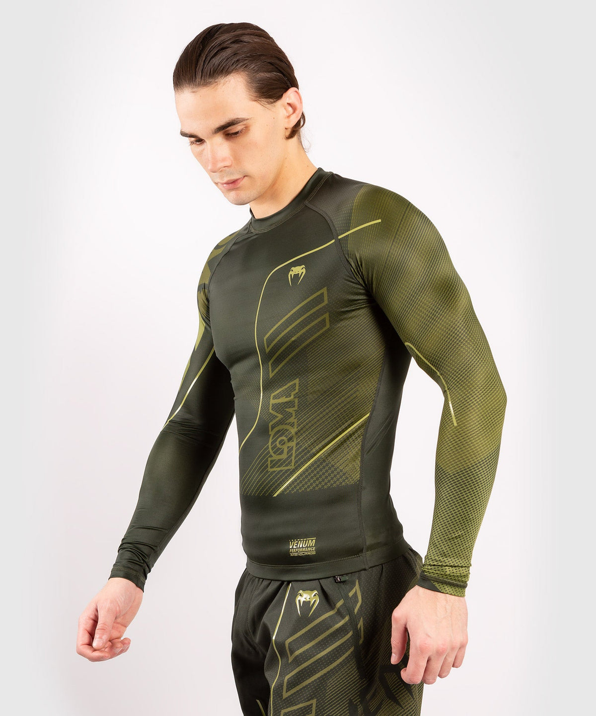 Rashguard Venum Commando Edition Loma Manches Longues - Kaki