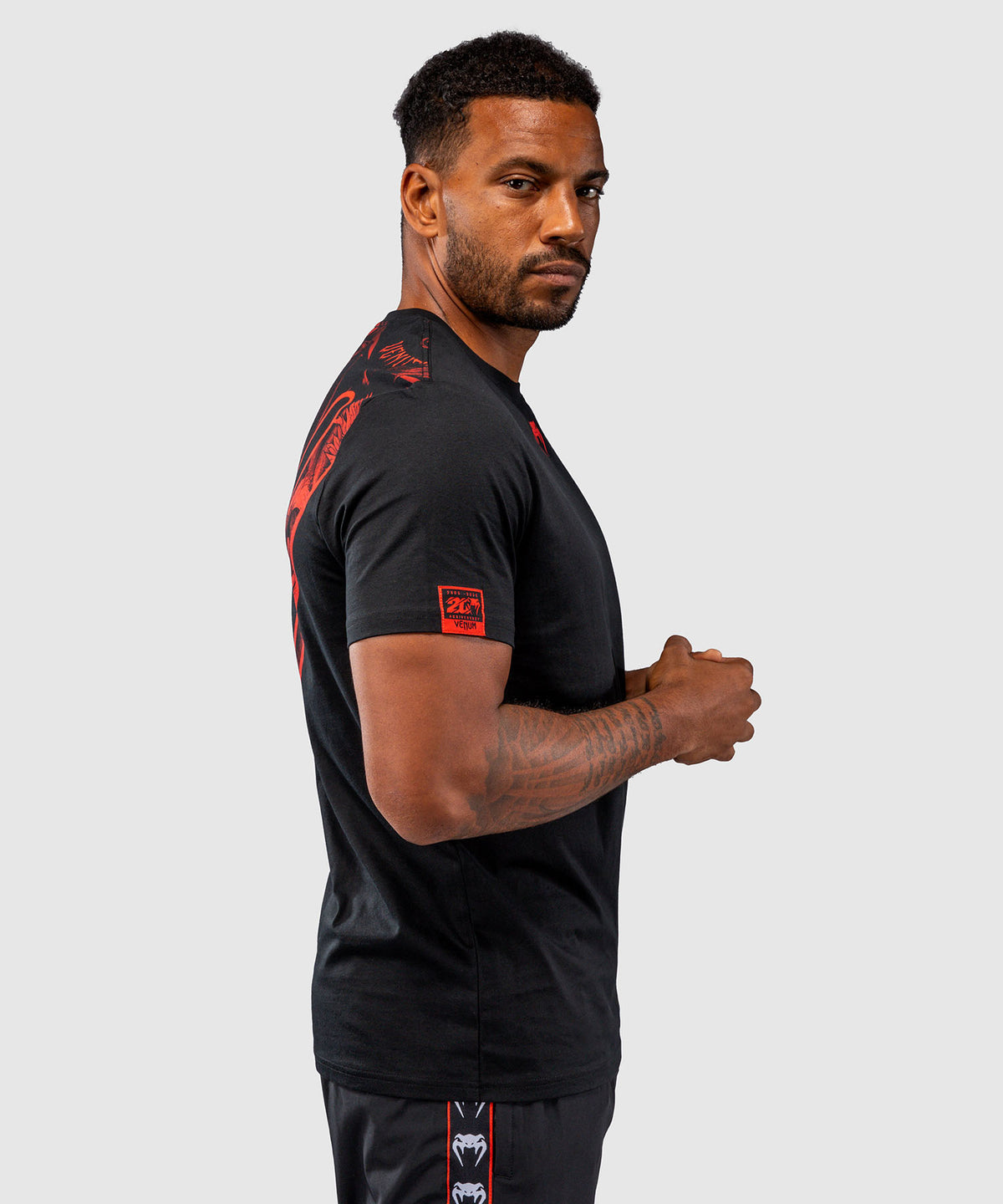 Venum 20th Anniversary T-Shirt - Schwarz/Rot