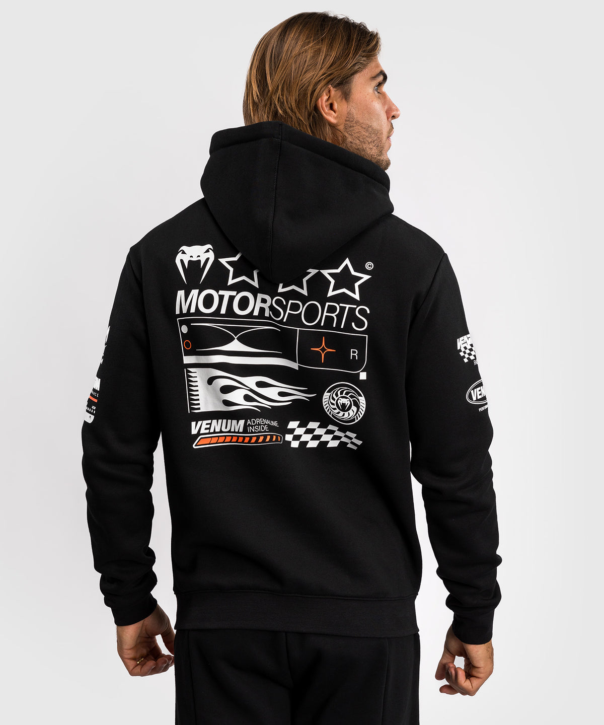 Venum Motorsport Hoodie - Tiefschwarz