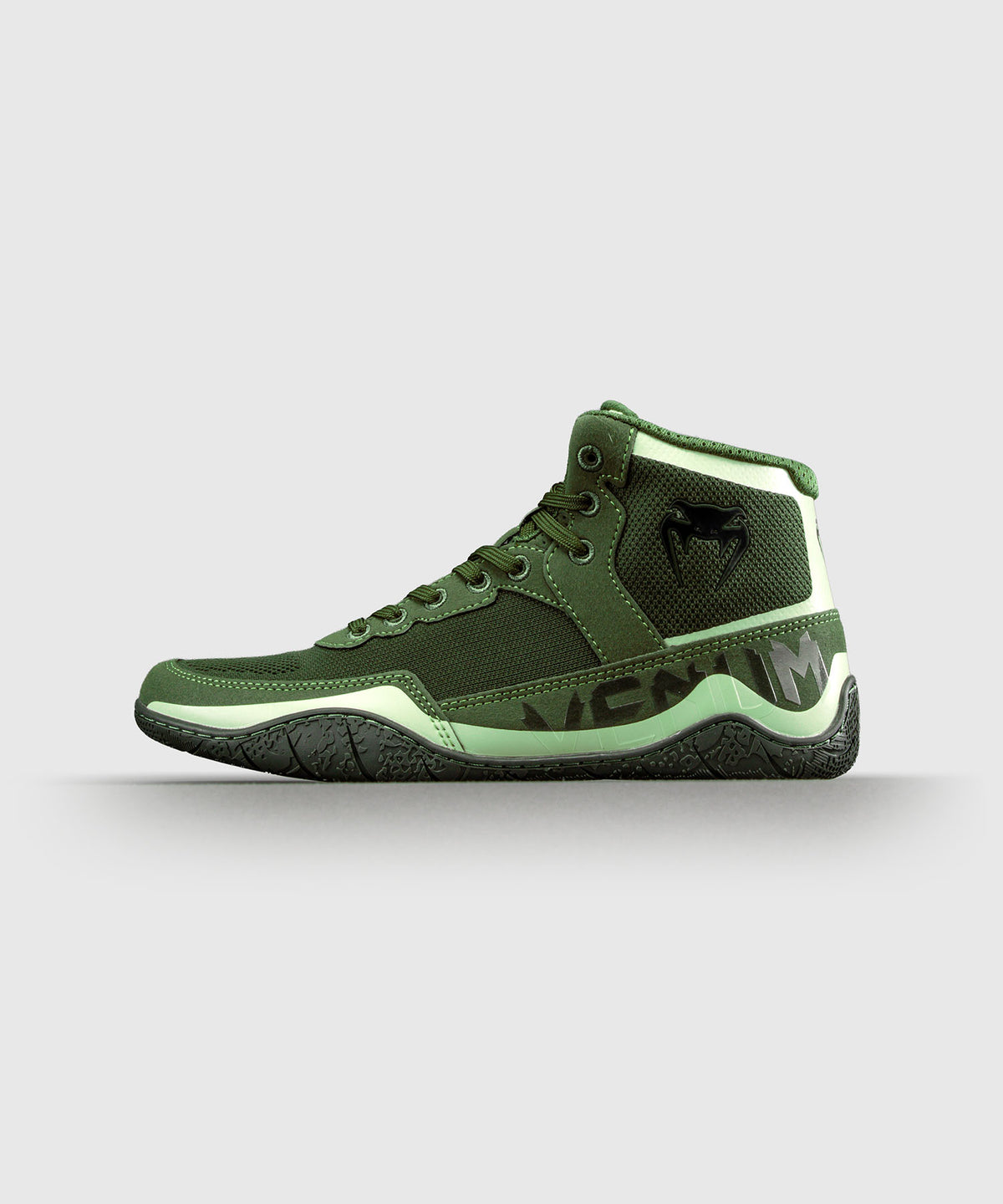 Venum Elite Wrestling Shoes - Khaki