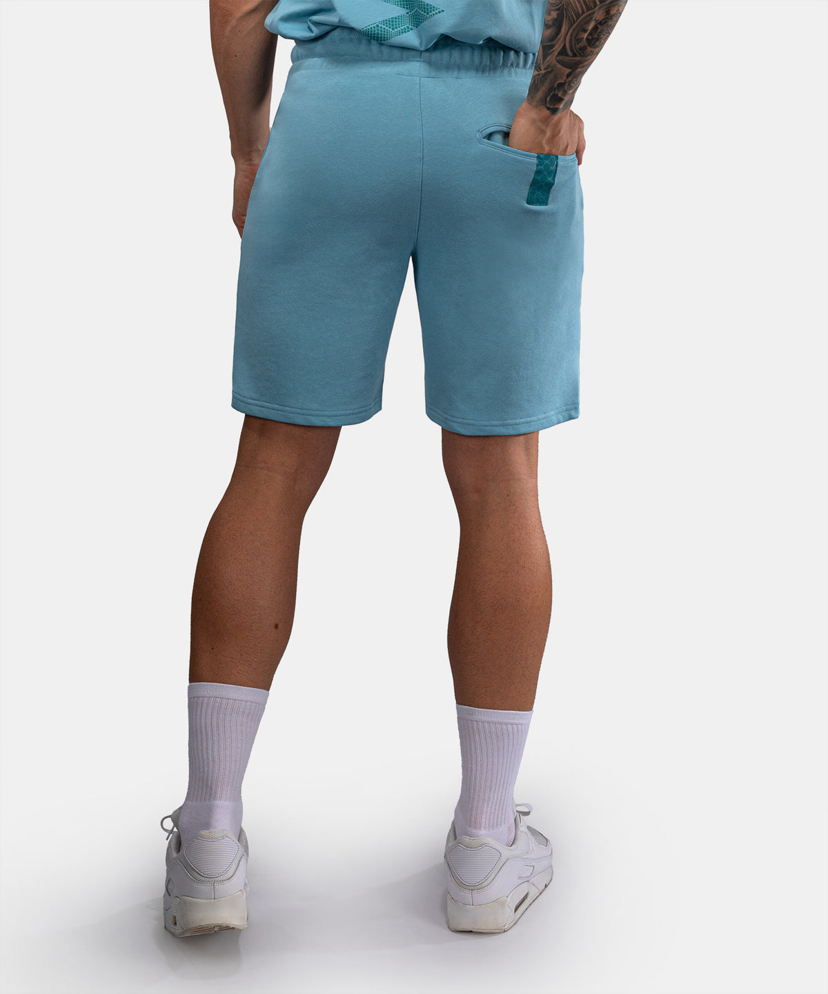 Venum Contender Fleece Shorts aus Baumwolle – Türkis