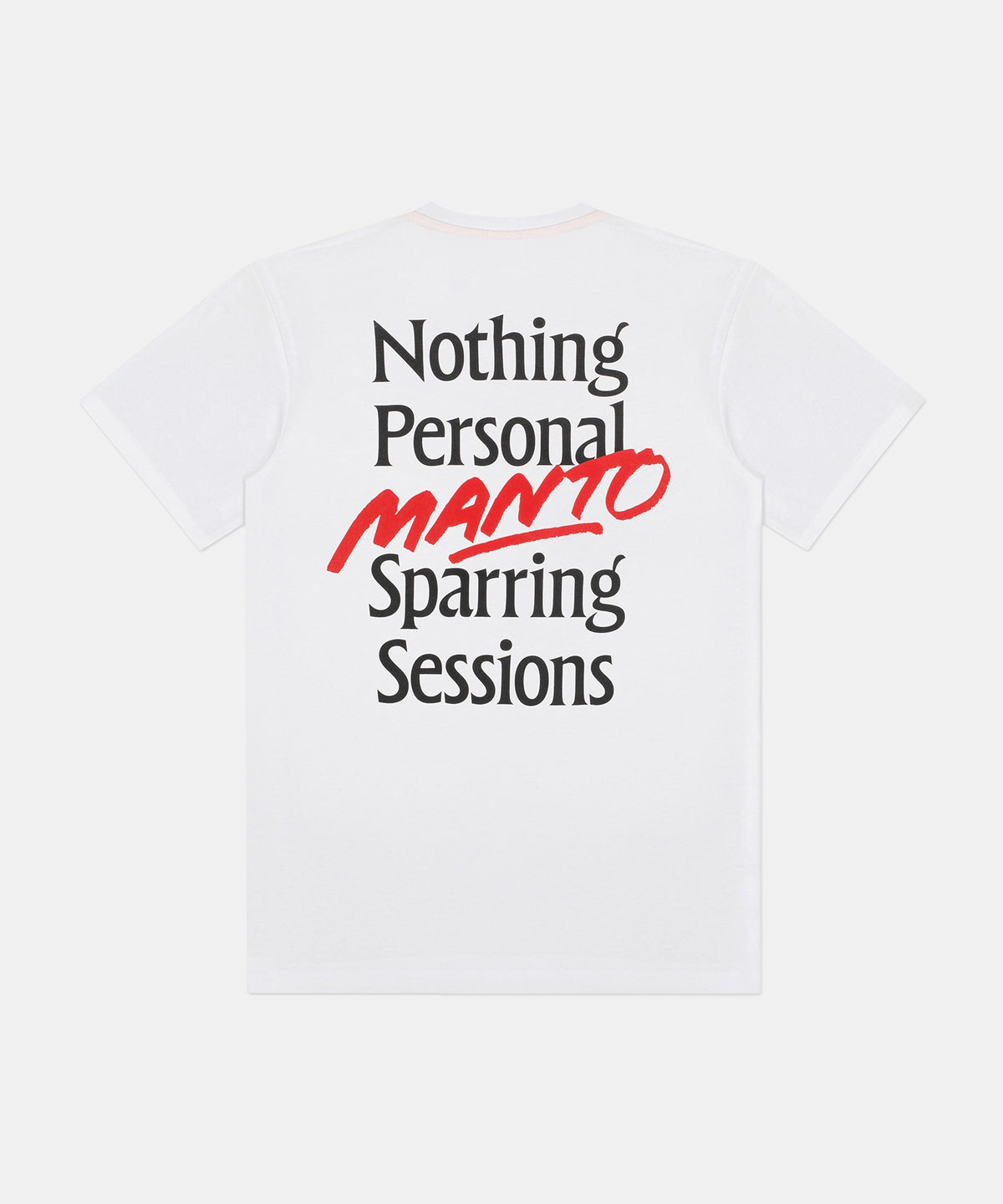 Manto Nothing Personal Trainings-T-Shirt - Weiß