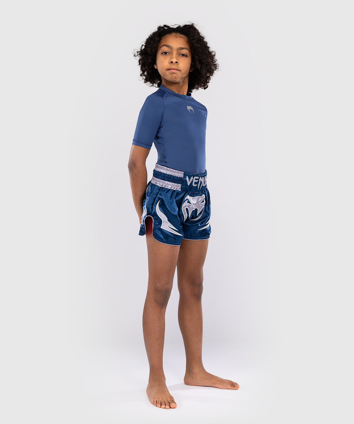 Venum Inferno Pantaloni Thai per Bambini - Blu Reale