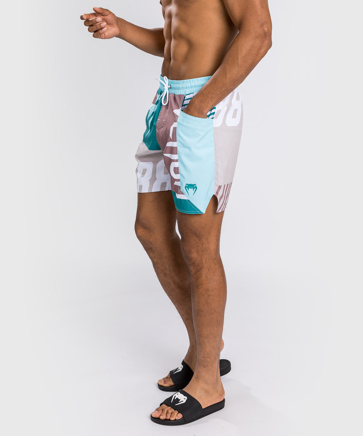 Venum Summer 88 Boardshort - Clearwater/Mozaic Blue