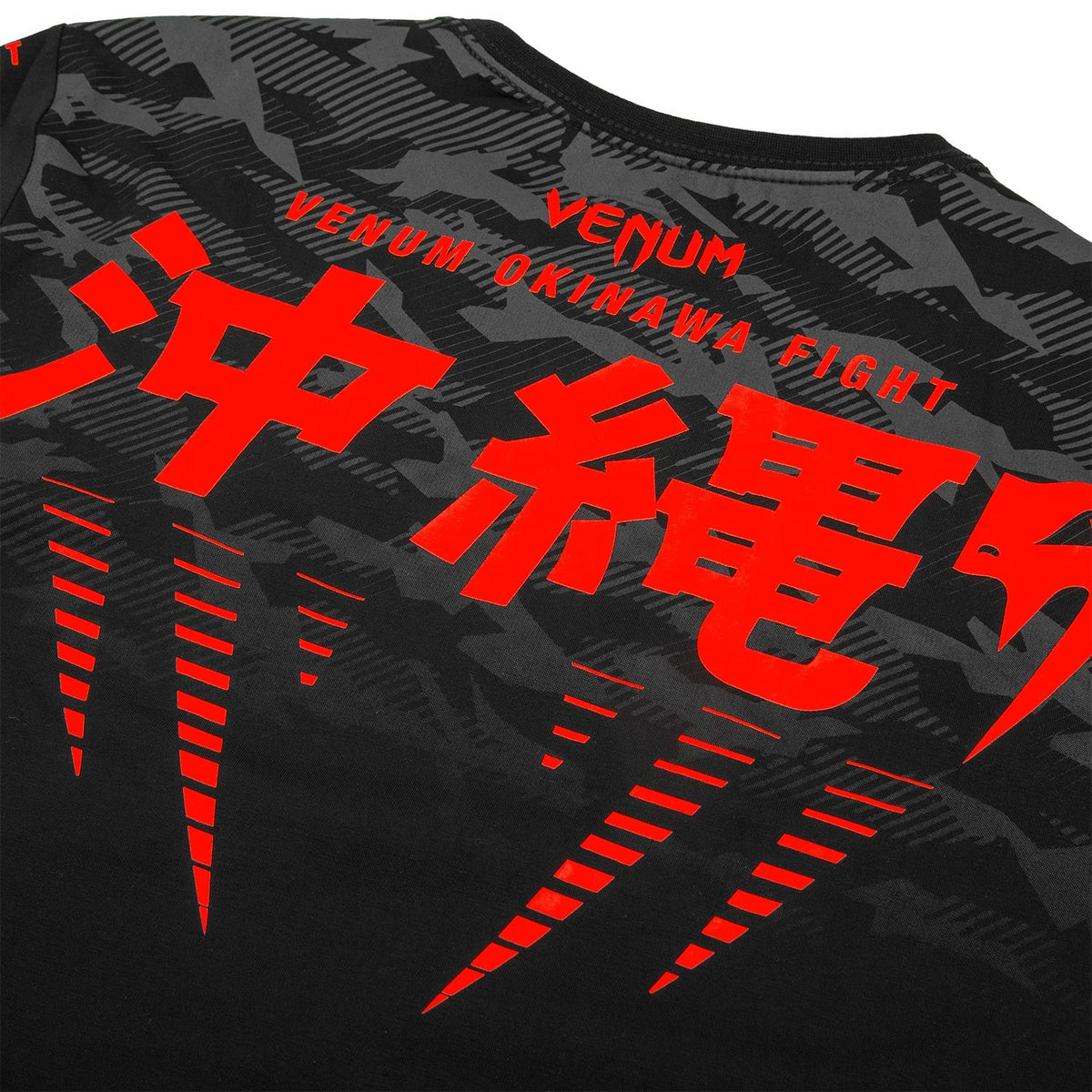 T-shirt Venum Okinawa 2.0 - Noir/Rouge - Exclusivité