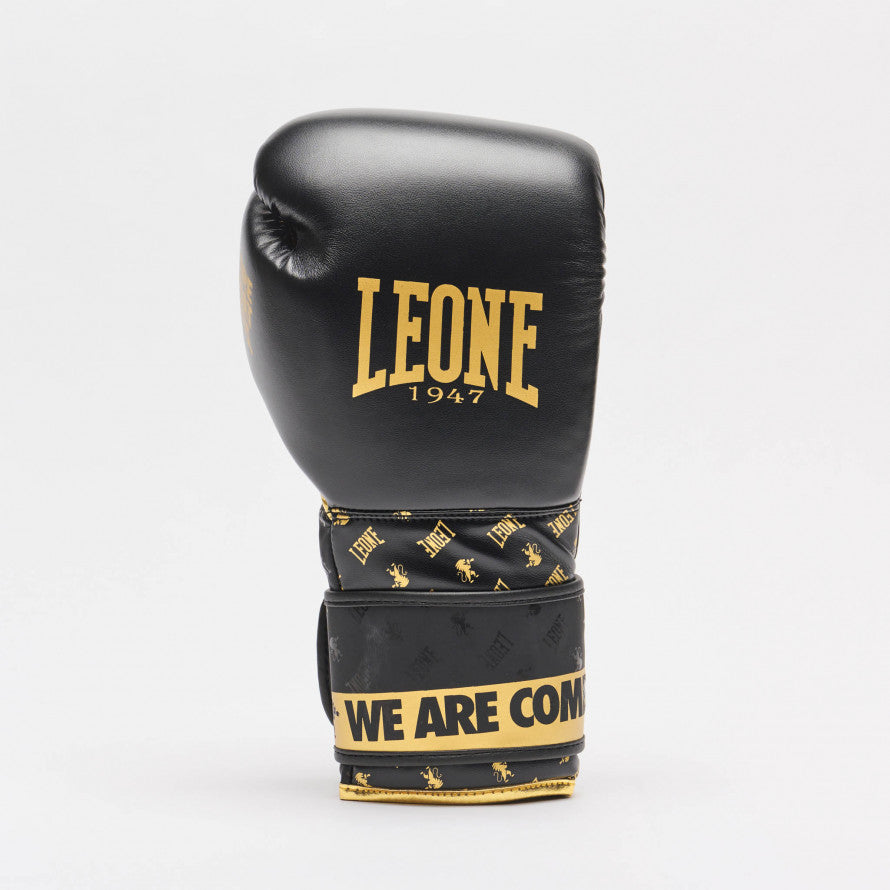 Leone DNA Guantoni da Boxe - Nero/Oro