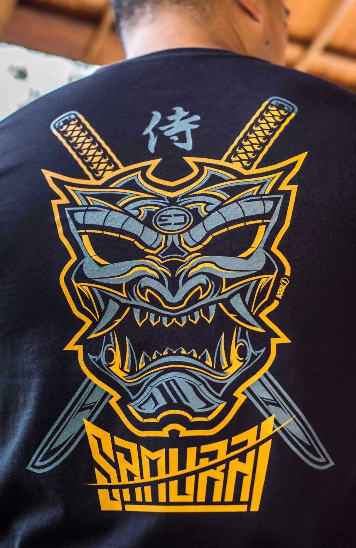 Oneout Samourai Camiseta de Entrenamiento - Negro